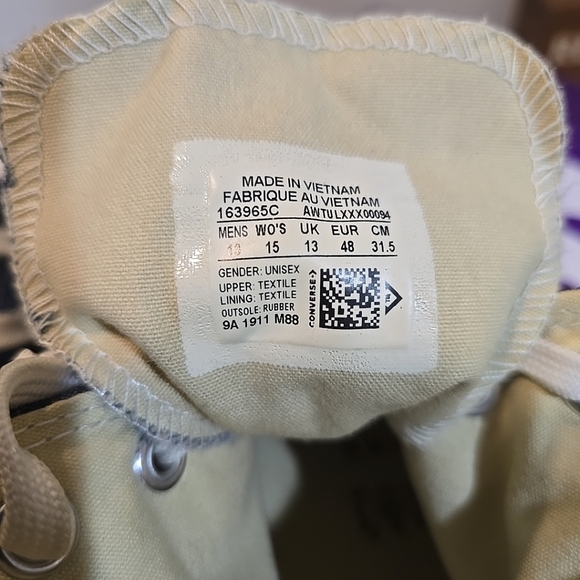 Converse All Star Hi Men's Size 13 Denim Blue 2 Tone NWOB - Picture 9 of 9